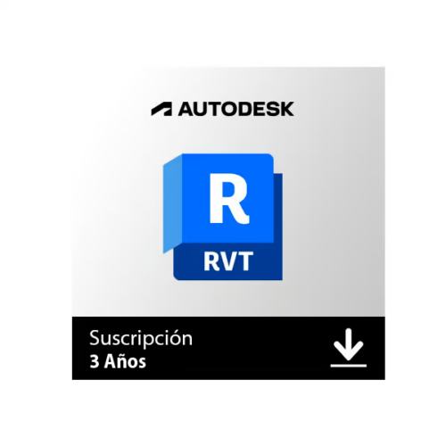 Autodesk Revit 2025 3 Años Suscripción Digital EDU Sr Licencia